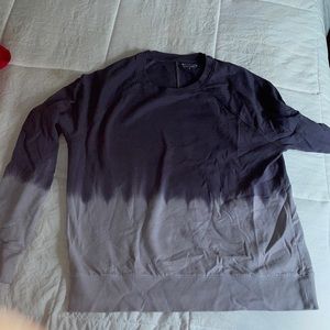 Athleta crewneck ombré navy